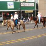 Jim and I in the 4TH of July parade.