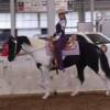 04-05-08. This is me riding Max at the Hoosier Horse Fair Expo.